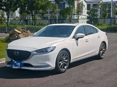 2021 Mazda 6 2.0L Luxury, белый — фото 1