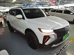 2022 Geely Atlas 1.8TD DCT, белый — фото 4