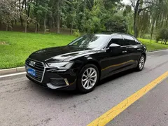 2022 Audi A6L 40 TFSI, чёрный — фото 1