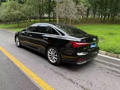 2022 Audi A6L 40 TFSI, чёрный — фото 4