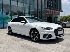 2020 Audi A4L 40 TFSI, белый — фото 3