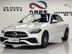 2023 Mercedes-Benz C-Class C 260 L Sport, белый — фото 1