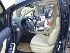 2023 Toyota Vellfire Crown Hybrid 2.5L HV Supreme, чёрный — фото 4