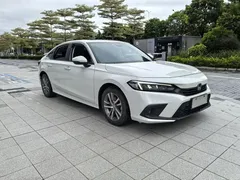 2023 Honda Civic 240TURBO CVT, белый — фото 3