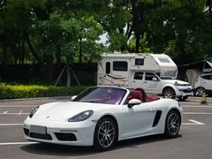 2020 Porsche 718 Boxster 2.0T, белый — фото 1