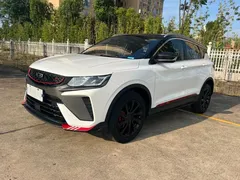 2021 Geely Coolray 1.4T DCT, белый — фото 1
