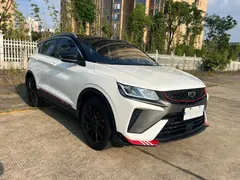 2021 Geely Coolray 1.4T DCT, белый — фото 3