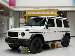2023 Mercedes-Benz G-Class G 500, белый — фото 1