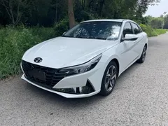 2022 Hyundai Elantra 1.5L CVT GLX Elite, белый — фото 1