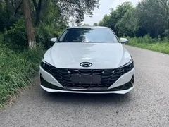 2022 Hyundai Elantra 1.5L CVT GLX Elite, белый — фото 3