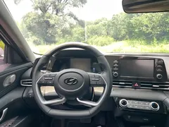 2022 Hyundai Elantra 1.5L CVT GLX Elite, белый — фото 7