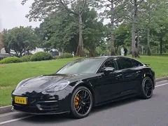 2022 Porsche Panamera Executive Long 2.9T, чёрный — фото 1