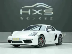 2022 Porsche 718 Cayman 2.0T, белый — фото 1