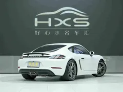 2022 Porsche 718 Cayman 2.0T, белый — фото 4