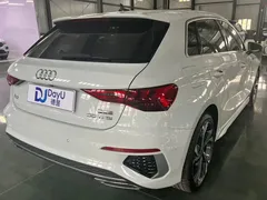 2023 Audi A3 Sportback 35 TFSI, белый — фото 4