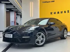 2021 Porsche Panamera 2.9T, синий — фото 1