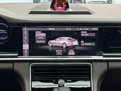 2021 Porsche Panamera 2.9T, синий — фото 14