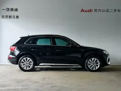 2022 Audi Q5L 40T, чёрный — фото 2