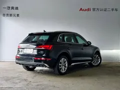 2022 Audi Q5L 40T, чёрный — фото 3