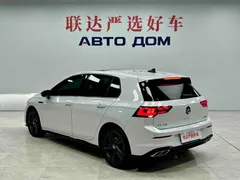 2023 Volkswagen Golf 280TSI DSG R-Line Lite, белый — фото 4