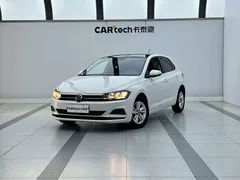 2021 Volkswagen Polo Plus 1.5L AT, белый — фото 1