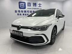 2023 Volkswagen Golf 280TSI DSG R-Line Lite, белый — фото 1