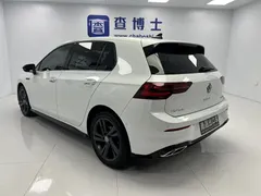 2023 Volkswagen Golf 280TSI DSG R-Line Lite, белый — фото 4