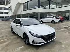 2021 Hyundai Elantra 1.5L CVT GLX Elite, белый — фото 3