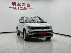2022 Volkswagen T-Cross 280TSI DSG Comfort, белый — фото 3