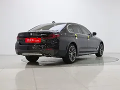 2023 BMW 5 Series 5 530Li M, чёрный — фото 5