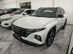 2023 Hyundai Tucson L 1.5T AT 2WD DLX Luxury, белый — фото 2