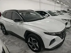 2023 Hyundai Tucson L 1.5T AT 2WD DLX Luxury, белый — фото 3