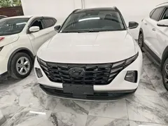 2023 Hyundai Tucson L 1.5T AT 2WD DLX Luxury, белый — фото 4