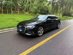 2022 Audi A6L 45 TFSI quattro, чёрный — фото 1
