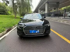 2022 Audi A6L 45 TFSI quattro, чёрный — фото 2