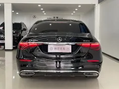2022 Mercedes-Benz S-Class S 450 L 4MATIC, чёрный — фото 7