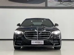2022 Mercedes-Benz S-Class S 450 L 4MATIC, чёрный — фото 2