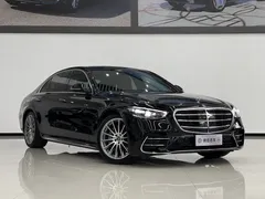 2022 Mercedes-Benz S-Class S 450 L 4MATIC, чёрный — фото 3