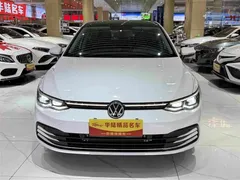 2021 Volkswagen Golf 280TSI DSG Pro, белый — фото 2