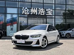 2021 BMW 1 Series 1 120i M, белый — фото 1