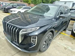 2024 Hongqi HS7 2.0T PHEV 4WD 7, чёрный — фото 2