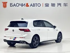 2023 Volkswagen Golf 280TSI DSG R-Line Lite, белый — фото 18
