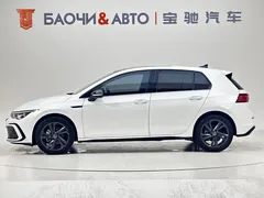 2023 Volkswagen Golf 280TSI DSG R-Line Lite, белый — фото 20
