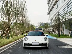 2022 Porsche 911 Carrera Cabriolet 3.0T, белый — фото 3