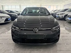 2021 Volkswagen Golf 280TSI DSG R-Line, чёрный — фото 2