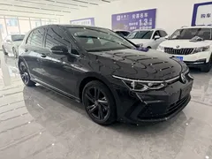 2021 Volkswagen Golf 280TSI DSG R-Line, чёрный — фото 3
