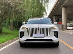 2022 Hongqi E-HS9 690km, белый — фото 2