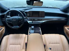 2021 Lexus LS 500h Luxury, чёрный — фото 5