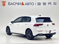 2021 Volkswagen Golf 280TSI DSG R-Line, белый — фото 5