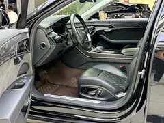 2022 Audi A8L 50 TFSI quattro, чёрный — фото 6